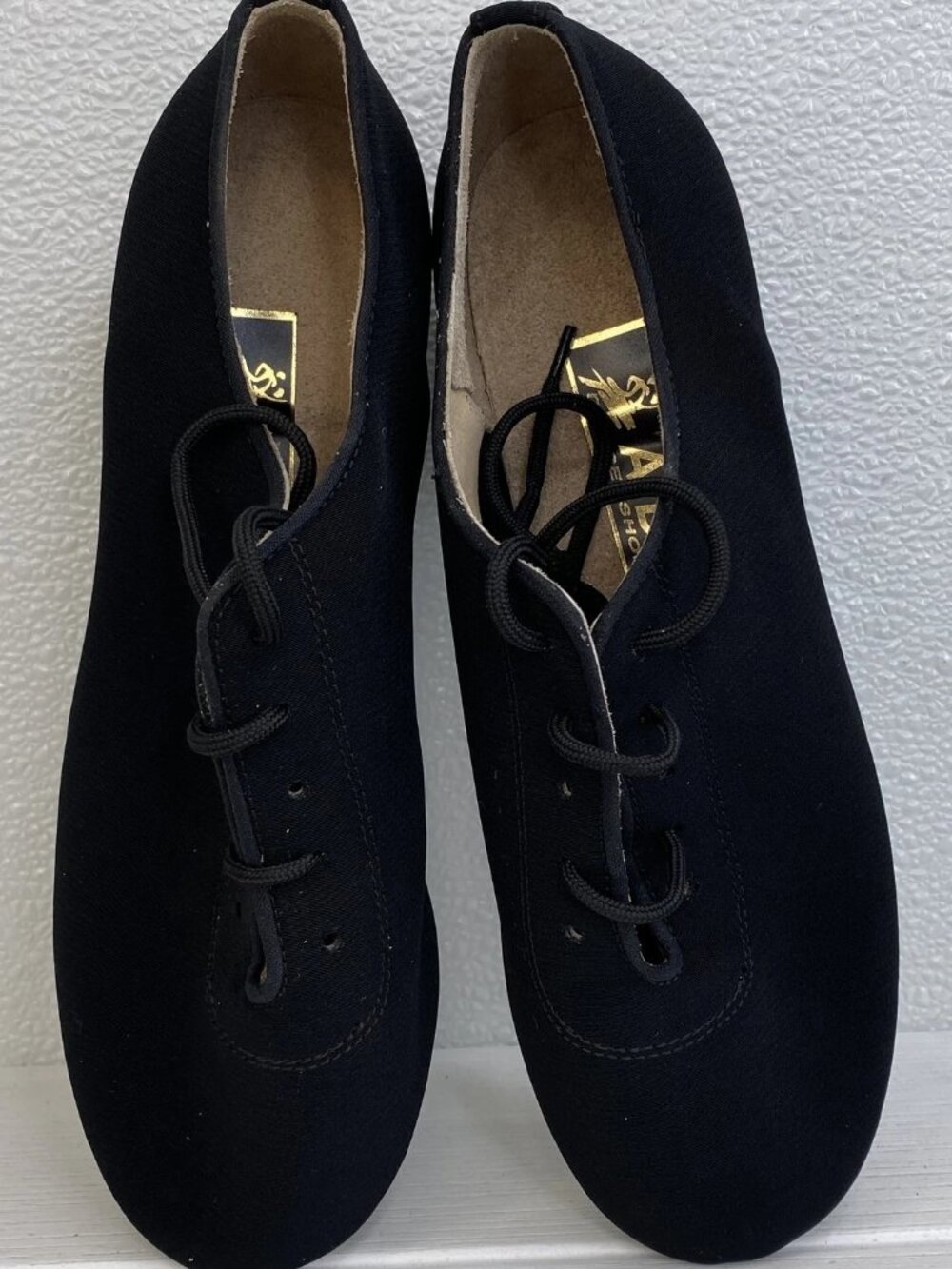 Aida Latin & Salsa Jenalyn 121D Dance Shoes Women's Size 8 24cm Black Fabric
